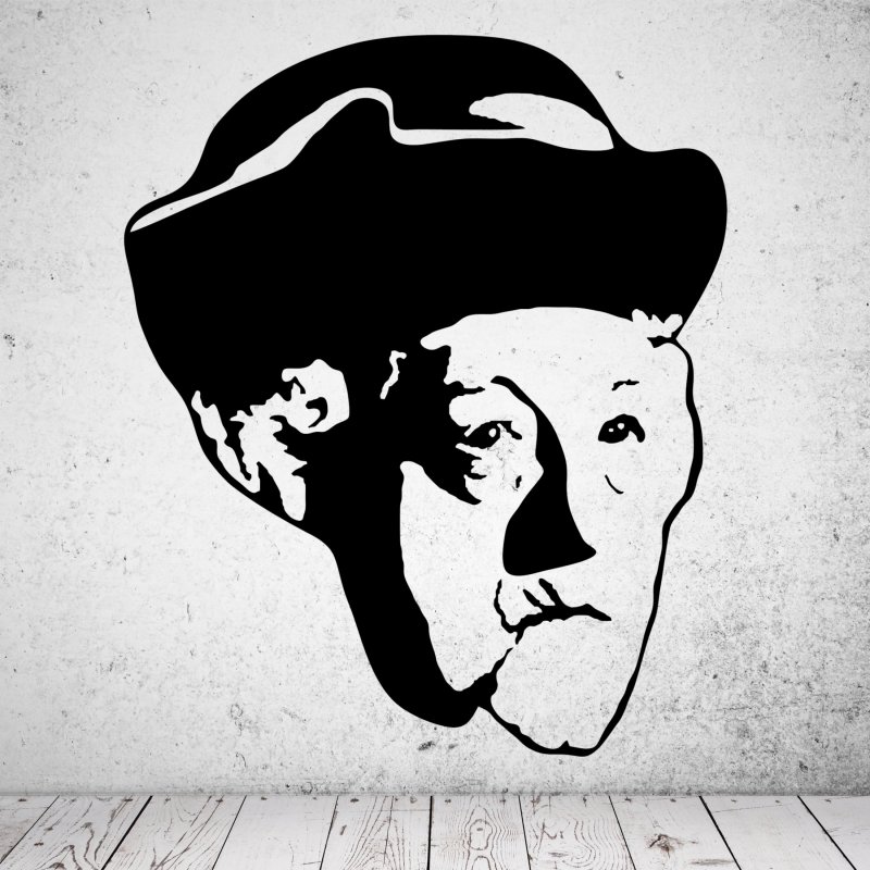 Preview: 46244 Wandaufkleber Miss Marple